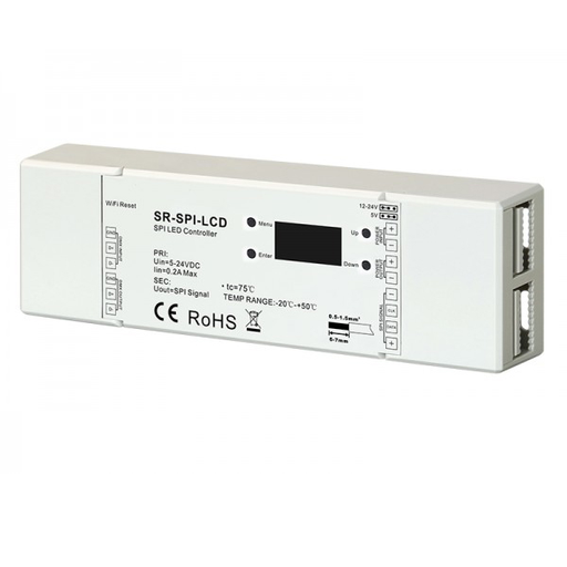 [1420007] Smart SPI LED Pixel Controller with LCD